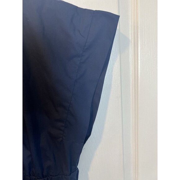 Misa Los Angeles Claudine Dress Size Large Midnight Blue 100% Cotton Coastal NWT - Picture 9 of 13